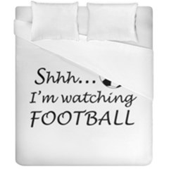 Football Fan  Duvet Cover Double Side (california King Size) by Valentinaart