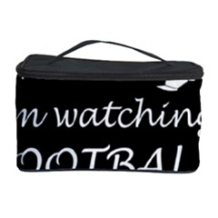 Football Fan  Cosmetic Storage Case by Valentinaart