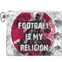 Football is my religion Canvas Cosmetic Bag (XXXL) View1