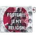 Football is my religion Canvas Cosmetic Bag (XXXL) View2