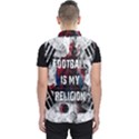 Football is my religion Men s Puffer Vest View2