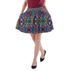 Colorful-23 1 A-line Pocket Skirt by ArtworkByPatrick