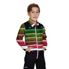 Black Energy Battery Life Wind Breaker (kids) by Sapixe