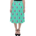 Love Heart Set Seamless Pattern Folding Skater Skirt View1