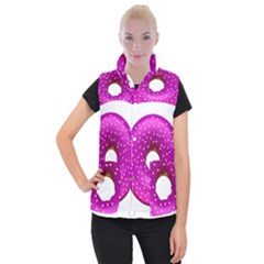 Donut Transparent Clip Art Women s Button Up Vest by Sapixe