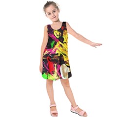 Spooky Attick 1 Kids  Sleeveless Dress by bestdesignintheworld