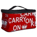 Keep Calm And Carry On Cosmetic Storage Case View2