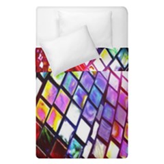 Multicolor Wall Mosaic Duvet Cover Double Side (single Size) by Sapixe