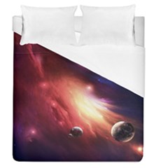 Nebula Elevation Duvet Cover (queen Size) by Sapixe