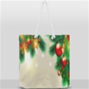 Ornament Christmast Pattern Full Print Rope Handle Tote (Large) View1