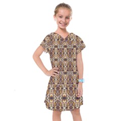  Artwork By Patrick-pattern-36 Kids  Drop Waist Dress by ArtworkByPatrick