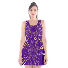 Space Trip 1 Scoop Neck Skater Dress by jumpercat