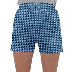 Blue Triangulate Sleepwear Shorts by jumpercat