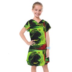 Abandoned Mine 7 Kids  Drop Waist Dress by bestdesignintheworld