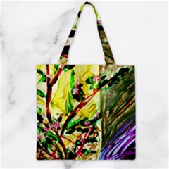 House Will Be Built 4 Zipper Grocery Tote Bag by bestdesignintheworld