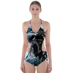 Twist 4 Cut-out One Piece Swimsuit by bestdesignintheworld