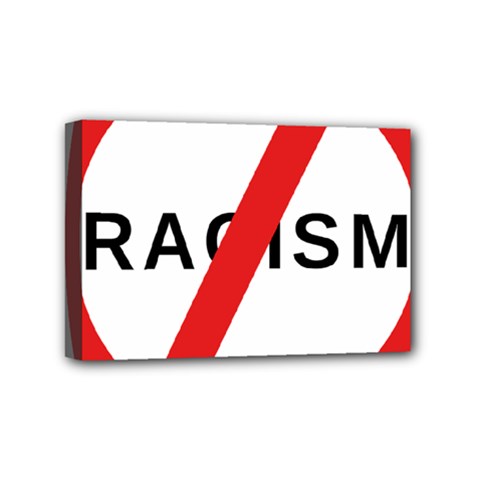 2000px No Racism Svg Mini Canvas 6  X 4  by demongstore