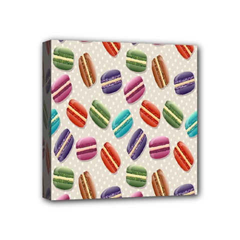 Macaron Macaroon Stylized Macaron Mini Canvas 4  X 4  by Sapixe