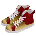 Background Banner Festive Wave Men s Hi-Top Skate Sneakers View2