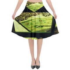 Colors And Fabrics 25 Flared Midi Skirt by bestdesignintheworld