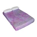 Soft Pink Watercolor Art Fitted Sheet (Full/ Double Size) View2