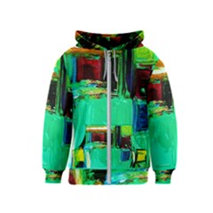 Marakesh 9 Kids  Zipper Hoodie by bestdesignintheworld