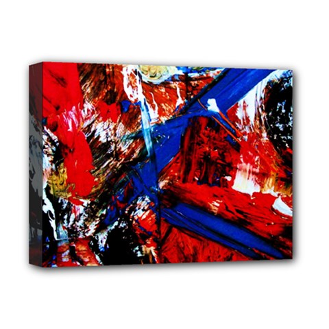 Mixed Feelings 9 Deluxe Canvas 16  X 12   by bestdesignintheworld