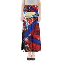 Mixed Feelings 9 Full Length Maxi Skirt by bestdesignintheworld