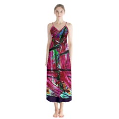 Sacred Knowledge 9 Button Up Chiffon Maxi Dress by bestdesignintheworld