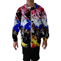 Smashed Butterfly 5 Hooded Wind Breaker (kids) by bestdesignintheworld