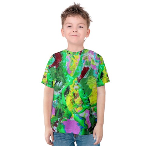 Desert Blooming 1/2 Kids  Cotton Tee by bestdesignintheworld