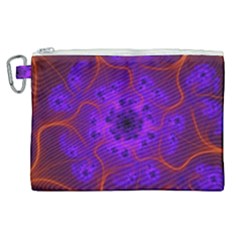 Fractal Mandelbrot Canvas Cosmetic Bag (xl) by Simbadda