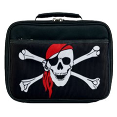 Pirate Skull Lunch Bag by StarvingArtisan