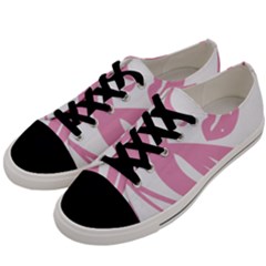 Pinky Men s Low Top Canvas Sneakers by StarvingArtisan