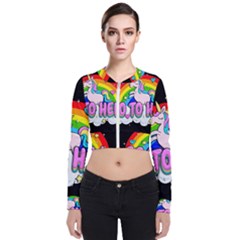 Go To Hell - Unicorn Bomber Jacket by Valentinaart