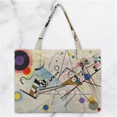 Composition 8 - Vasily Kandinsky Zipper Medium Tote Bag by Valentinaart