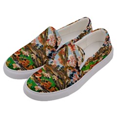 Coral Tree Men s Canvas Slip Ons by bestdesignintheworld