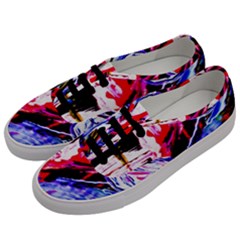 Blue Flamingoes Men s Classic Low Top Sneakers by bestdesignintheworld