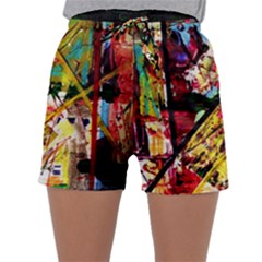 Absurd Theater In And Out Sleepwear Shorts by bestdesignintheworld