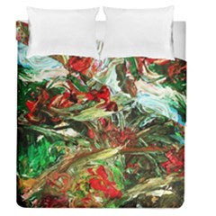 Eden Garden 8 Duvet Cover Double Side (queen Size) by bestdesignintheworld