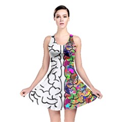 Brain Mind Anatomy Reversible Skater Dress by Simbadda