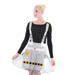 Robot Technology Robotic Animation Suspender Skater Skirt by Simbadda