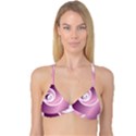 rose  Reversible Tri Bikini Top View1