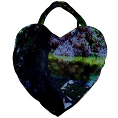 Hot Day In Dallas 32 Giant Heart Shaped Tote by bestdesignintheworld