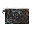 Earth Texture Tiger Shades Canvas Cosmetic Bag (Large) View1