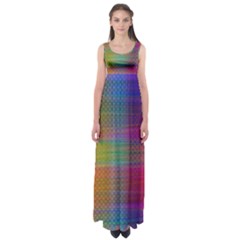 Colorful Sheet Empire Waist Maxi Dress by LoolyElzayat