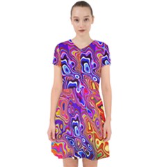 Colorful Texture                                        Adorable In Chiffon Dress by LalyLauraFLM