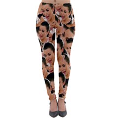 Crying Kim Kardashian Lightweight Velour Leggings by Valentinaart