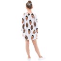 Crying Kim Kardashian Kids  Long Sleeve Dress View2