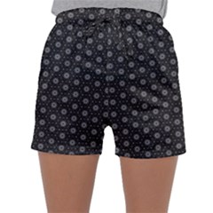 Geometric Pattern Dark Sleepwear Shorts by jumpercat